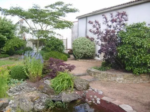 création de jardins à Boussay